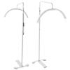 26in LED Floor Light Kit Color Temperature Brightness Adjustable Half Moon Lamp with Stand for Beauty Facial Care Video