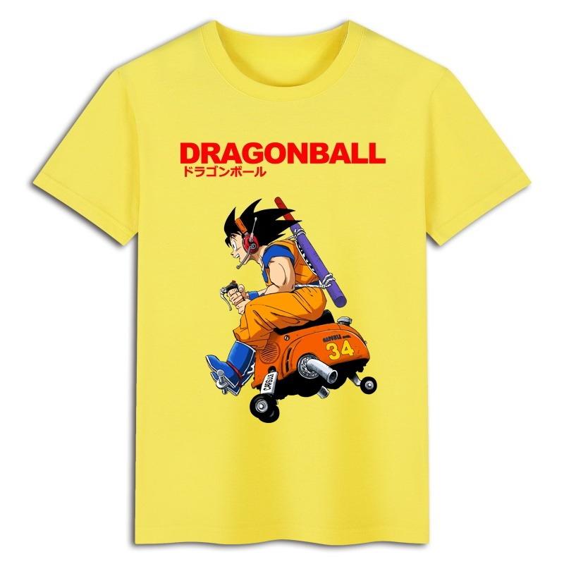 Anime Dragon Ball Son Goku T-Shirt Men Summer Fashion Trend Brand Short Sleeve Casual Tops