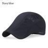 Men Mesh Golf Driving Quick-drying Letter Baseball Cap Sun Cap Beret Hat Cabbie Hat