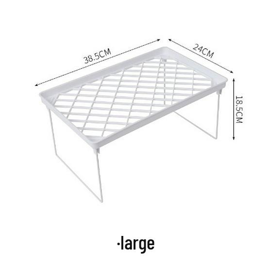 Foldable Storage Rack: Student Dormitory Desktop Organizer for Bedroom