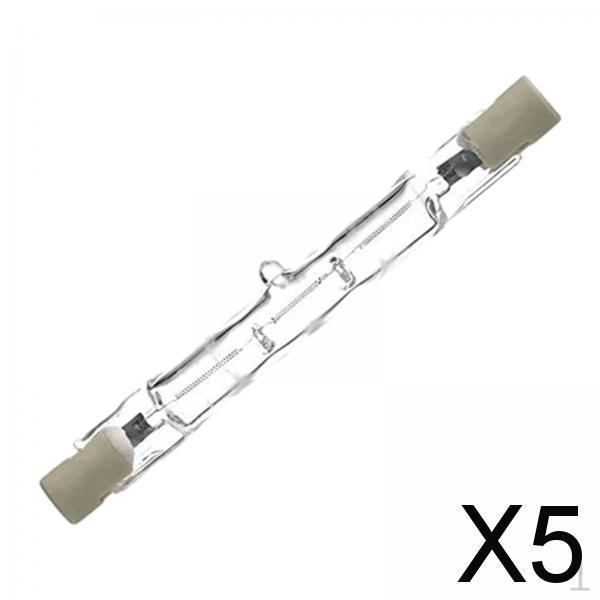 5xHalogen Linear Light Bulb Dimmable 22240V for Landscape Streetlight Ceiling 200W