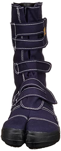 Sokaido High Altitude Safety Shoes with Crotch, L-Winds VO-80, Navy Blue, Size 27.0cm