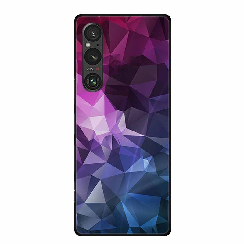 

For Sony Xperia 1 VI Case Luxury TPU Soft Silicone Phone Back Cover for Sony Xperia1 VI 5G Cute Shockproof Flowers Cartoon Coque For Sony Xperia 1 VI