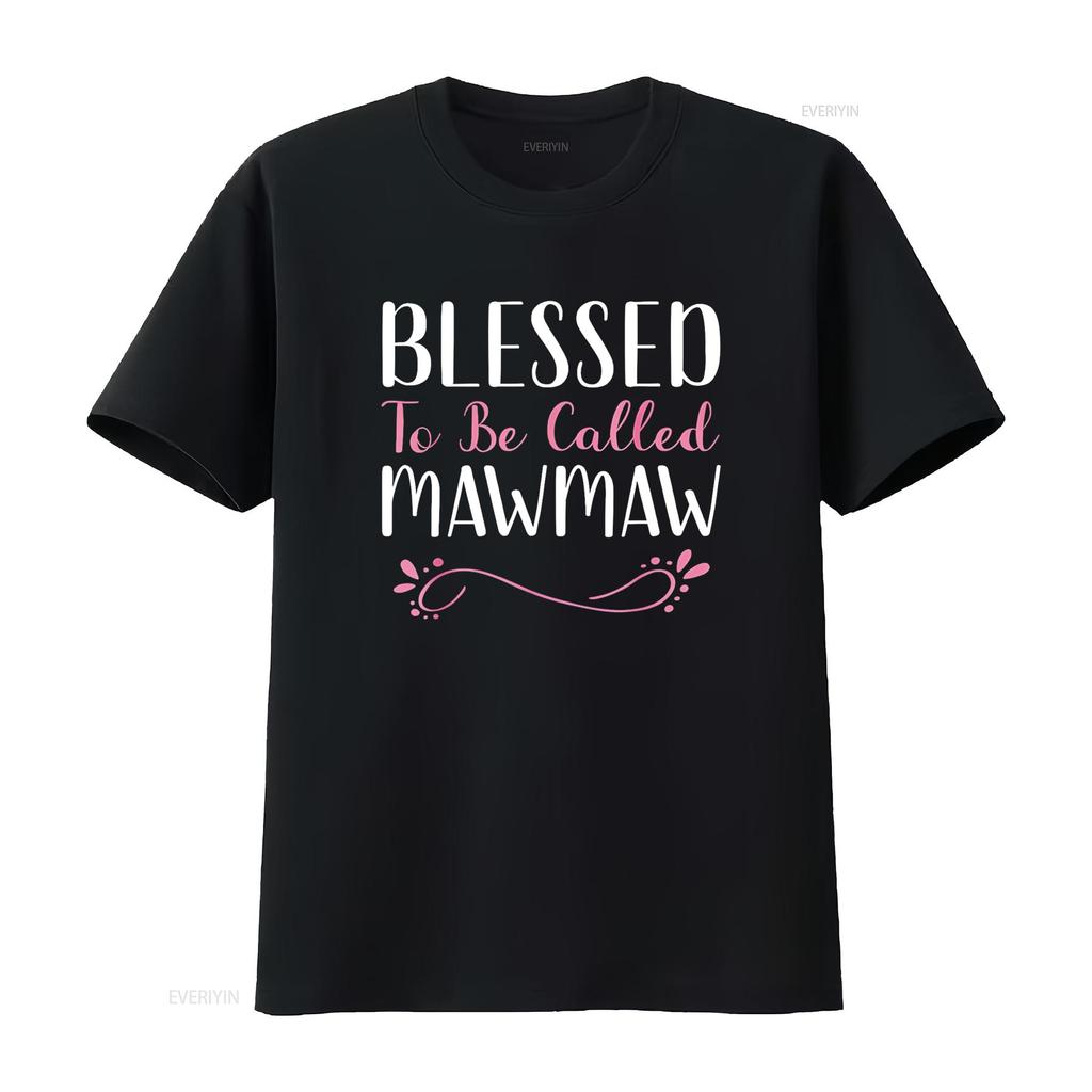 Blessed To Be Called Maw Cute Cool MawMaw T Shirt vintage Washed Unisex Versatile homme Stretched graphic Stylish Breathable