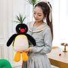 45/60/85cm Pingüino articulado Peluche Pingu Pingüino Kawaii Muñeco de Peluche Animal de Dibujos Animados Lindo Decoración del Hogar Regalo de Cumpleaños para Niño