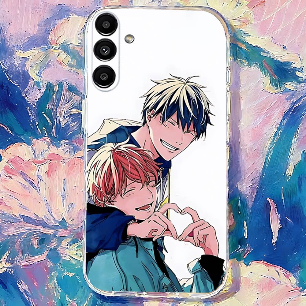 G-Given Yaoi Anime Clear Phone case suitable for  Samsung S30,S25,S24,S23,S21,S22,S20,S10,5G,FE,lite,PIus,Ultra Transparent
