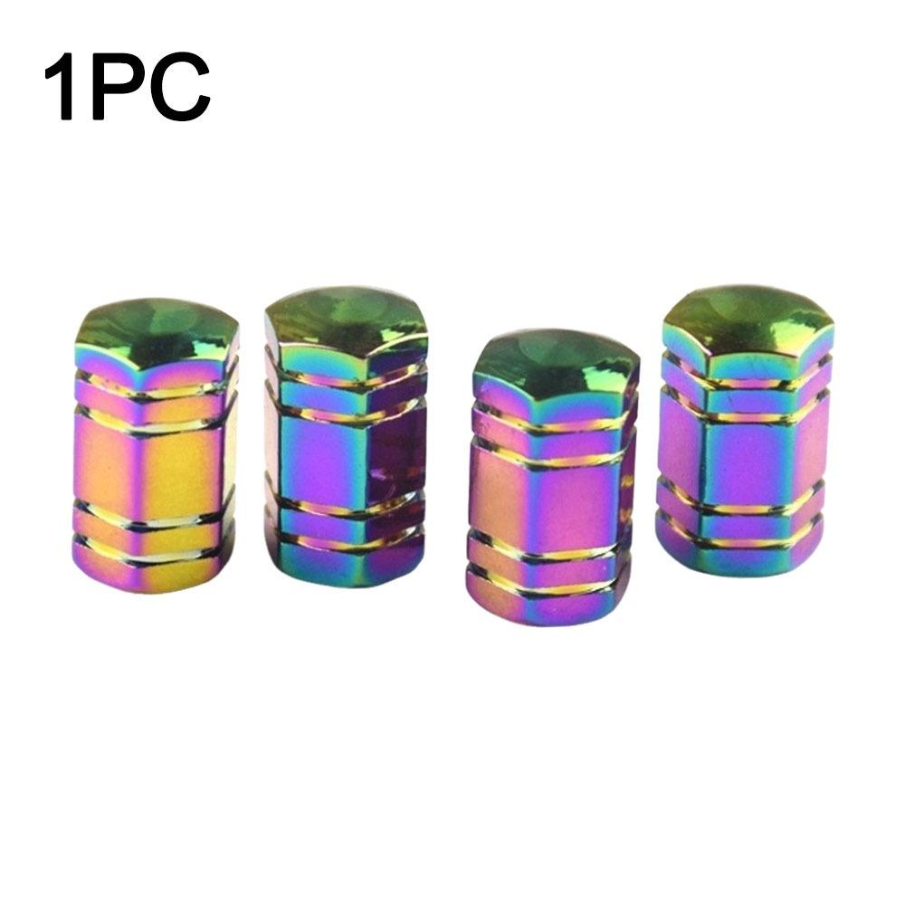 

Aluminum Tires Stem Caps Dustproof Universal Stem Covers Valve Stem Caps Tyre Accessories 06-1PC