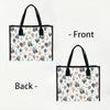 Cute Party Pattern Tote Bag Stylish Portable Casual Shoulder Handbag for Daily Use