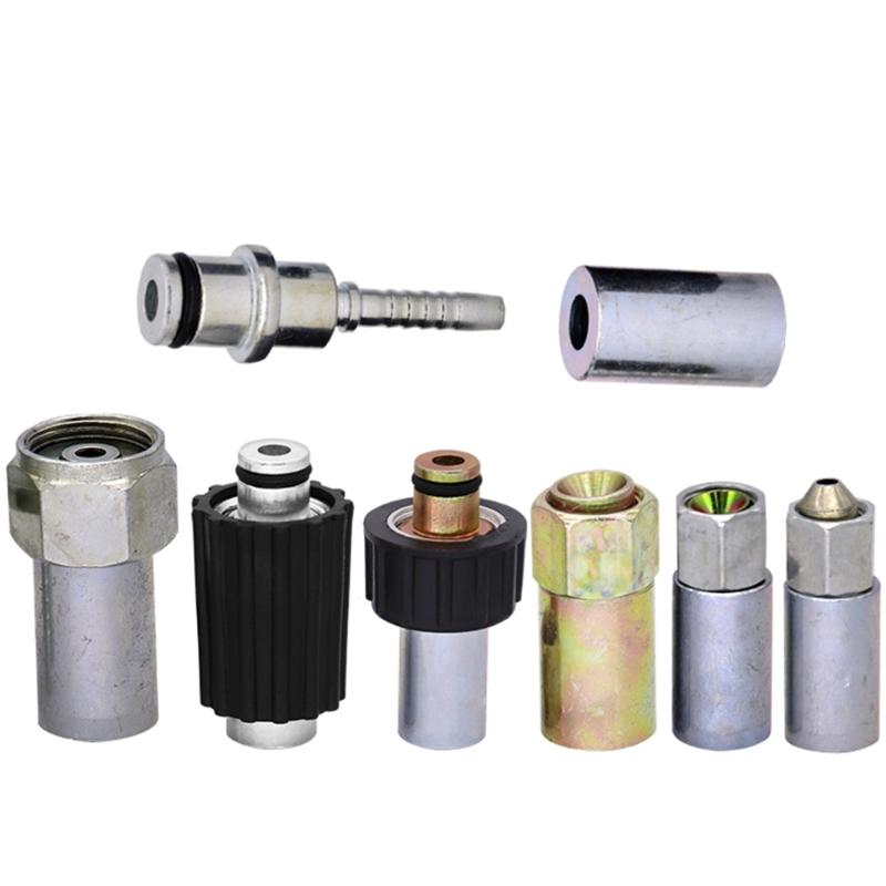 High Pressure Washer Hose Insert Fittings Car Washer Water Cleaning Hose Pipe Fitting TwistConnector Quick Fixing