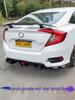 Compatible Rear Diffuser, Spoiler & Side Skirts for 10th Gen Civic – No-Cut Installation
