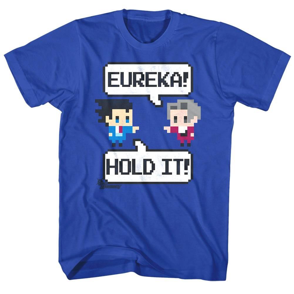 Ace Attorney Eureka 8bit Men T Shirt S