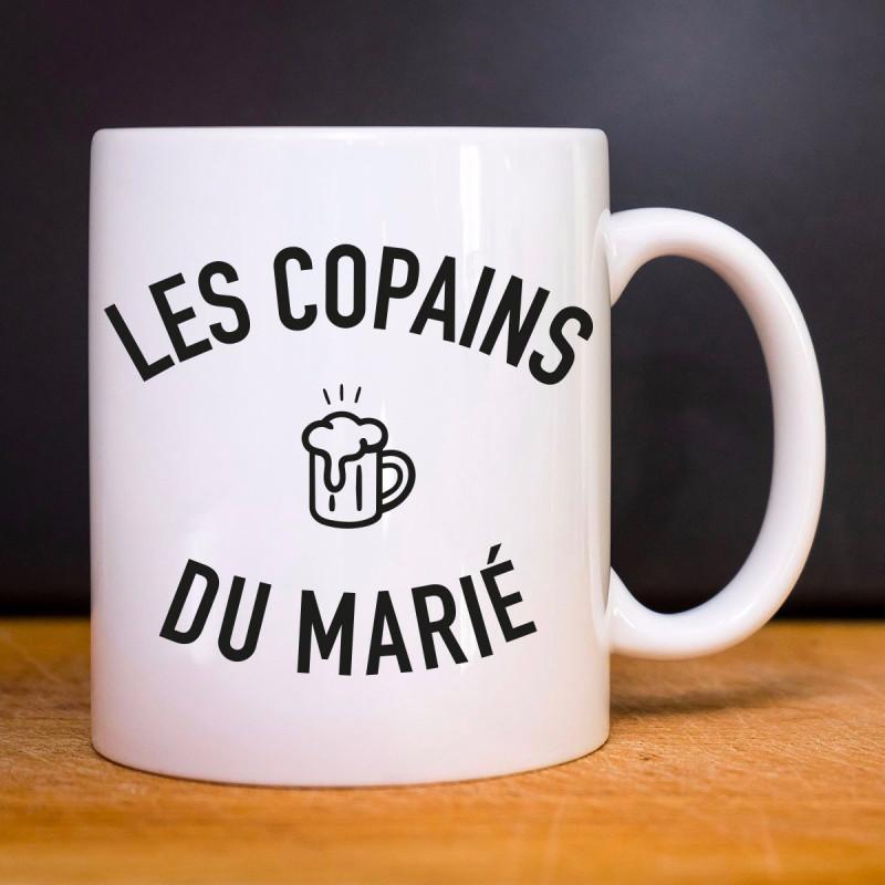 Caneca OS AMIGOS DO NOIVO 2 TU branco