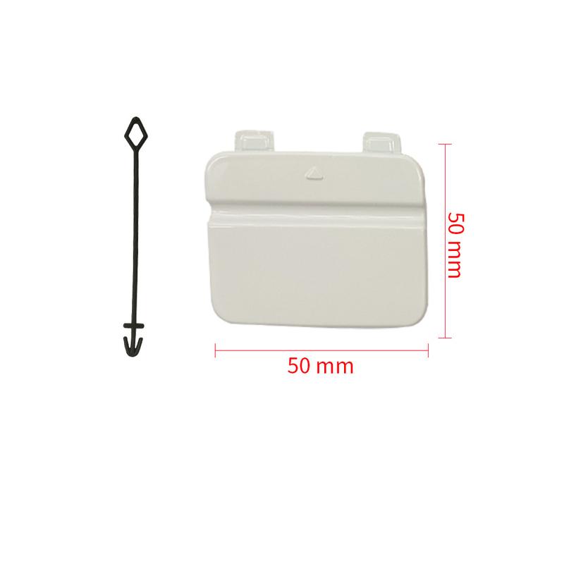 För BMW 3-serie E90 Bumper Dragkroksskydd Hålskydd för Dragkrok 51127202673 2009-2012