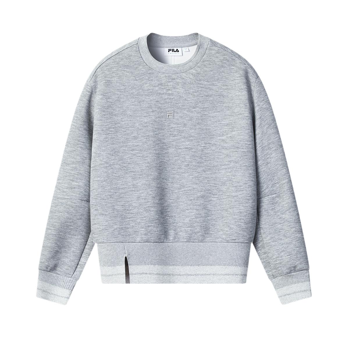 

FILA Emerald Simple Comfortable Aesthetic Solid Color Sweatshirt Women sweatshirt F11W544201FMG S