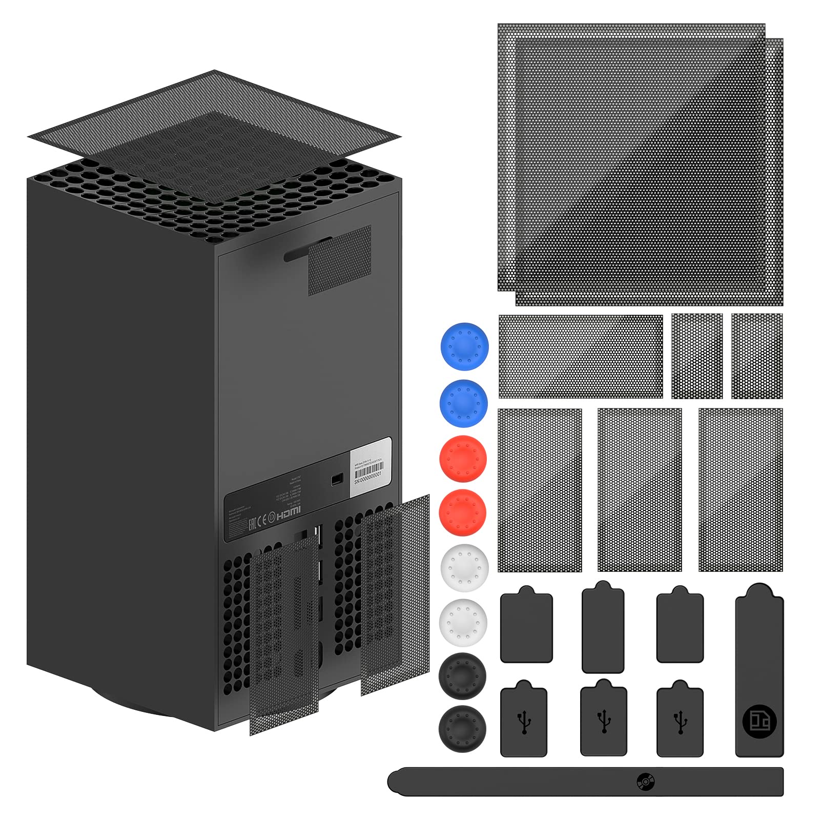 

FYOUNG Heat dissipation cover for Xbox Series X sold out dustproof set