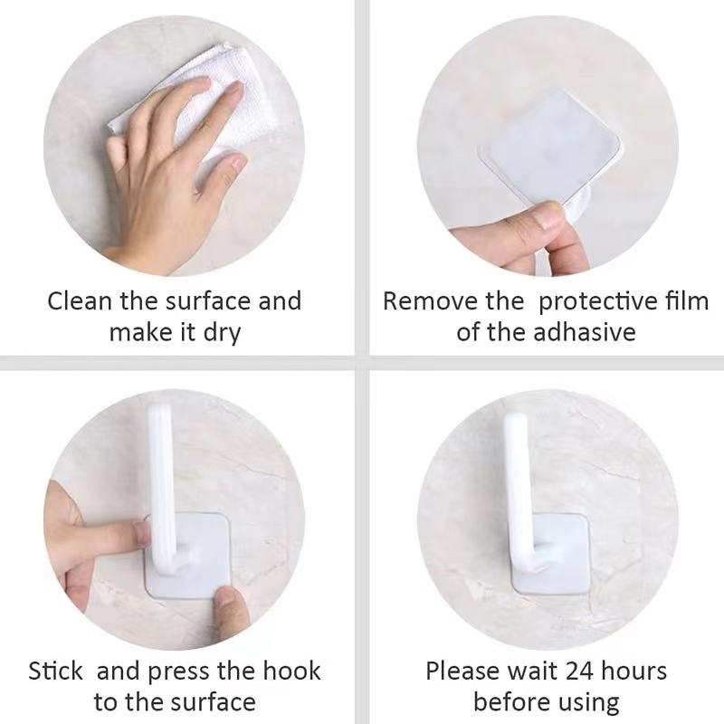 No-Drill Adhesive Hat Rack: Wall-Mounted Baseball Cap Organizer for Doors & Closets – Space-Saving Cap Storage Hooks, Hanger, and Holder