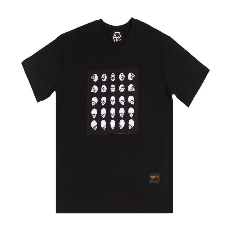 Eight Volume Ev 25 Skulls Tee (Black) Black/L
