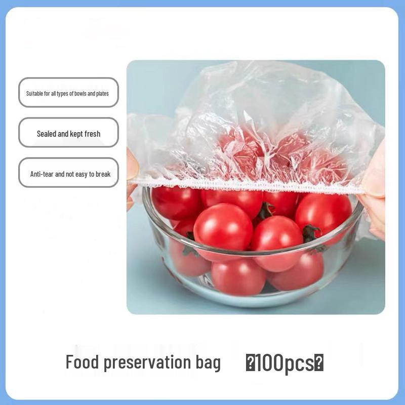 Wiederverwendbare Schüssel- und Behälter-Elastikabdeckungen in Lebensmittelqualität - Dichter Verschluss, hinterlassen keine Spuren, für den Haushalt