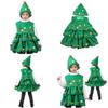 Christmas Tree Costume For Kids And Adults Authentic Striped Outfit For Cosplay