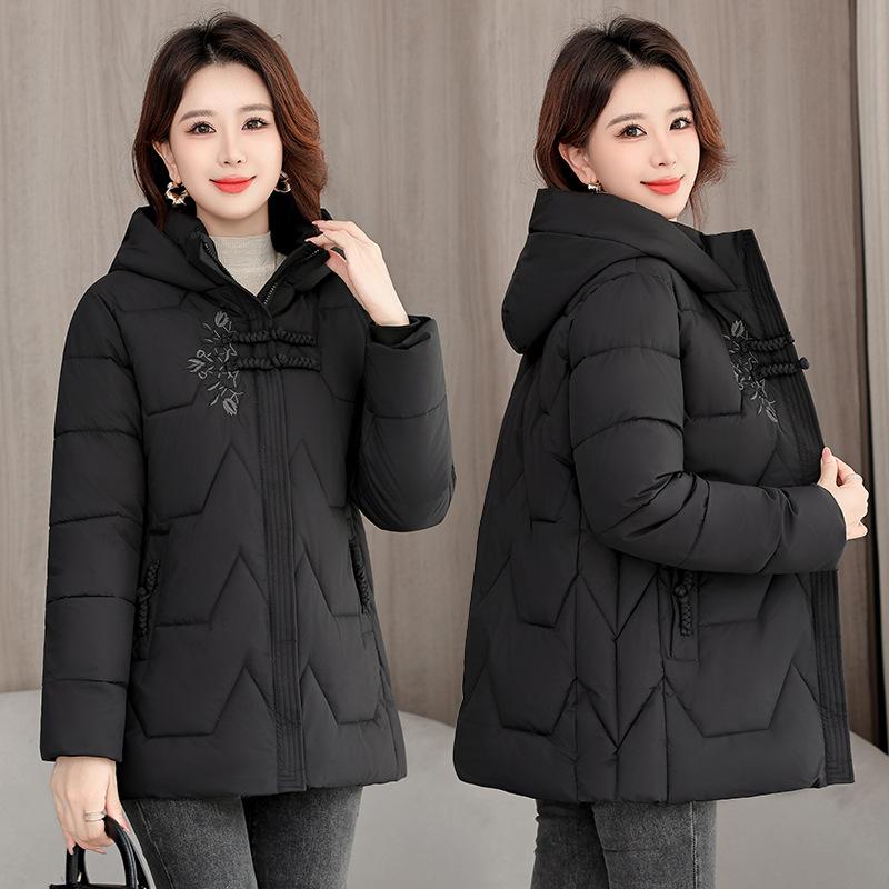 Winter new fashion hooded down cotton clothes women's thickened and versatile small warm cotton-padded jacket