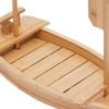 Barca-Vassoio Sushi in Legno da 28 pollici, per Ristorante o Casa, Set Grande Vassoio da Portata a Forma di Barca per Sushi