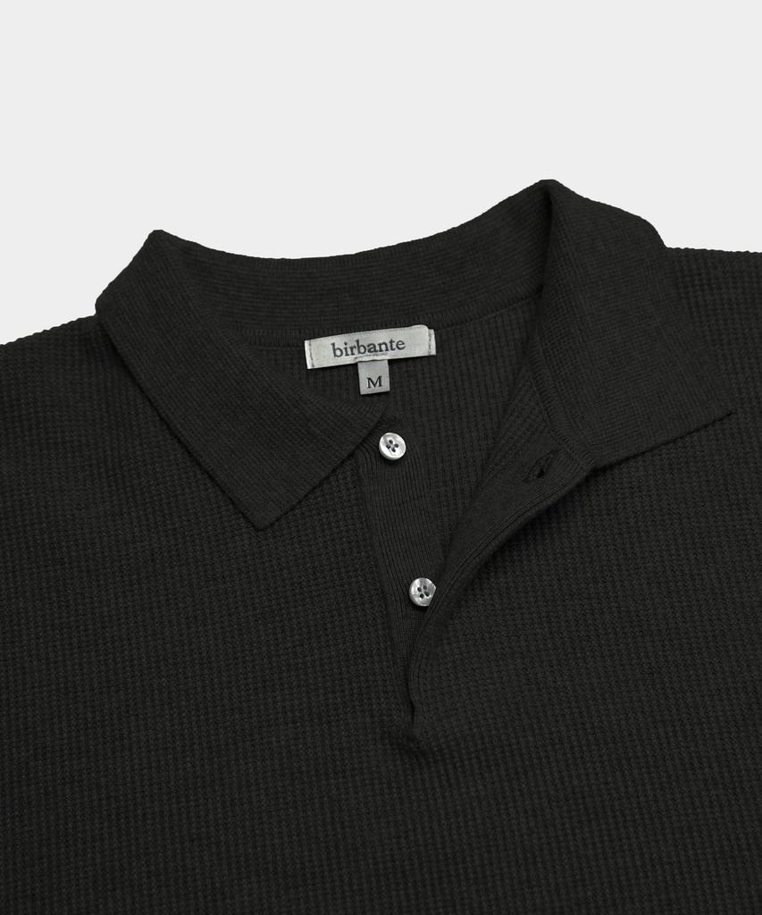 Vibrante Comfort Washable Collared Knit - Charcoal
