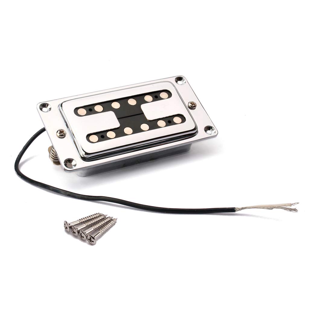 Humbucker Double Coil Guitar Pickup Neck Bridge Replacement for Les Paul Electric Guitars Set, H-Style & Pickups, LP-Style