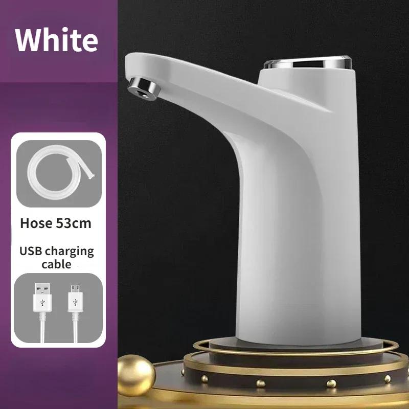 

Automatic Water Dispenser Electric Water Pump Button Control USB Charge Kitchen Office Outdoor Drink Dispenser Wine Extractor
