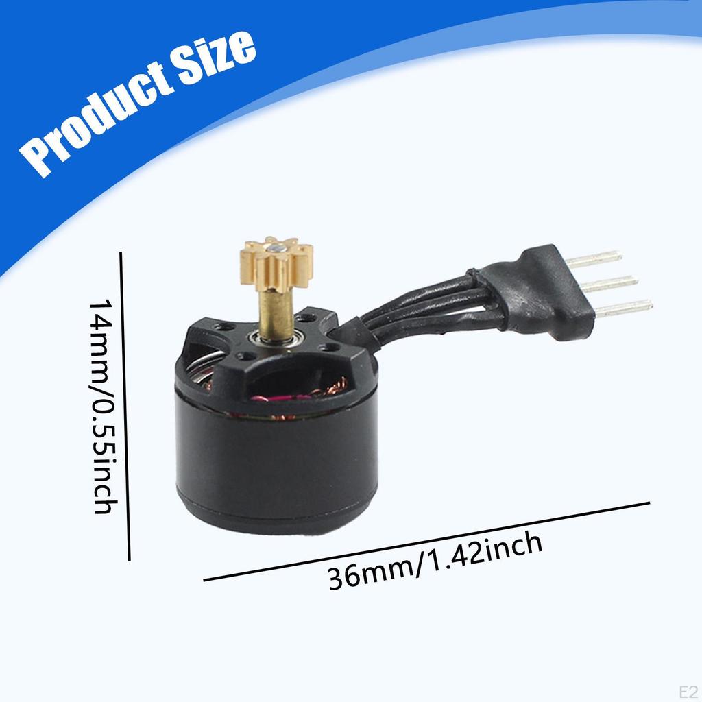 RC Helicopter Motor Spare Parts Replace Modification Sturdy Lightweight Engine Accessory for K160