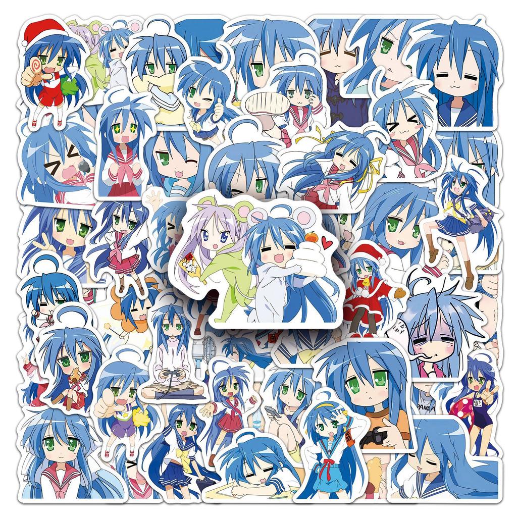 50 Graffiti Stickers Personalized Cartoon Japanese Comics Decorative Mobile Phone Case Suitcase Stickers