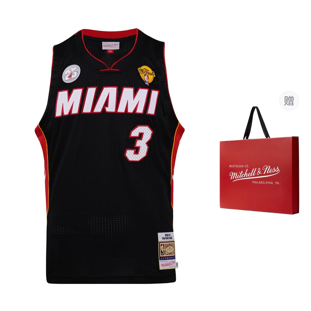 Mitchell & Ness NBA Authentic Jersey 'Miami Heat - Dwyane Wade 2012-13' Men's AJY44945-MHE12DWABLCK