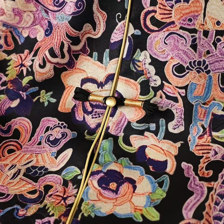 2026 Spring New Fashion Retro Floral Chinese Style Women's Vest