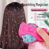 Cross-Border Rhinestone Hair Styling Toy for Girls' Pretend Play