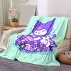1pc. Cute Cartoon Character Purple Blanket - Perfect for Home, Office, Outdoor Use & G