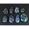 08Pcs Abalone Shell Fancy Cabochon Loose Natural Gemstone 215Cts.Lot 24-35MM C-1709