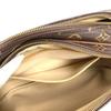 Louis Vuitton M45254 Monogram Reporter PM Crossbody Shoulder Bag Brown