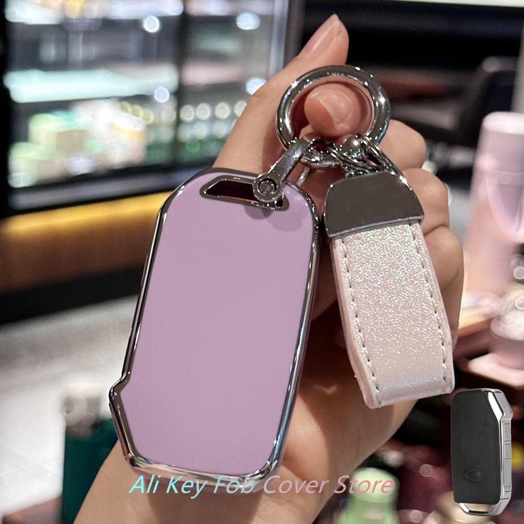 Husă pentru telecomandă cu breloc auto pentru Kia K3 KX3 KX7 K5 Sportage Carnival Mpv Husă pentru cheie inteligentă cu telecomandă KIA K8