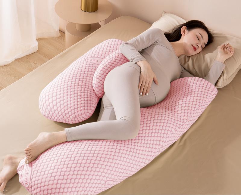 Maternity Lumbar Pillow Side Lying Pillow Side Sleeping Pillow Pregnancy Belly Pillow Pregnancy Summer Pillow Cushion Leaning Sp