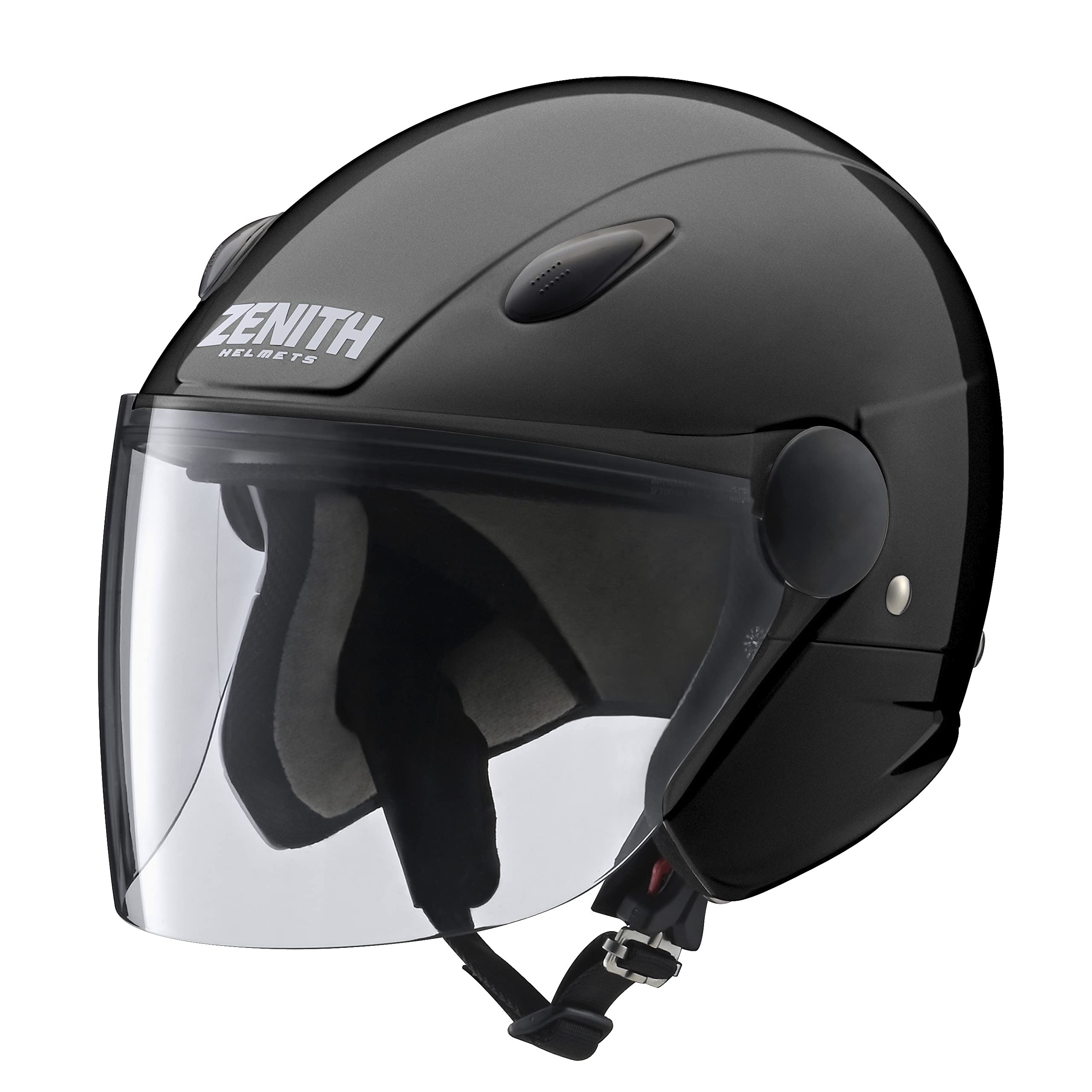 

Мотоциклетный шлем Jet LeeWins Металлический черный Размер S Окружность Мопед JIS Класс 125см3 или [Yamaha Motor] SF-7II (Голова 55-56 см) 90791-3255W 1/SG (для