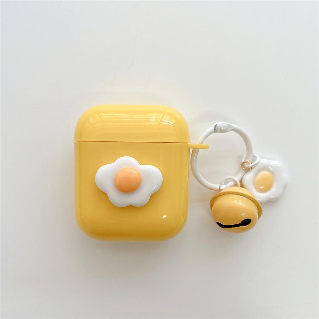 Ins Cute Poached Eggs for Apple AirPods 1 Generation Bluetooth Headset Case Pro1 Apple Headset 1