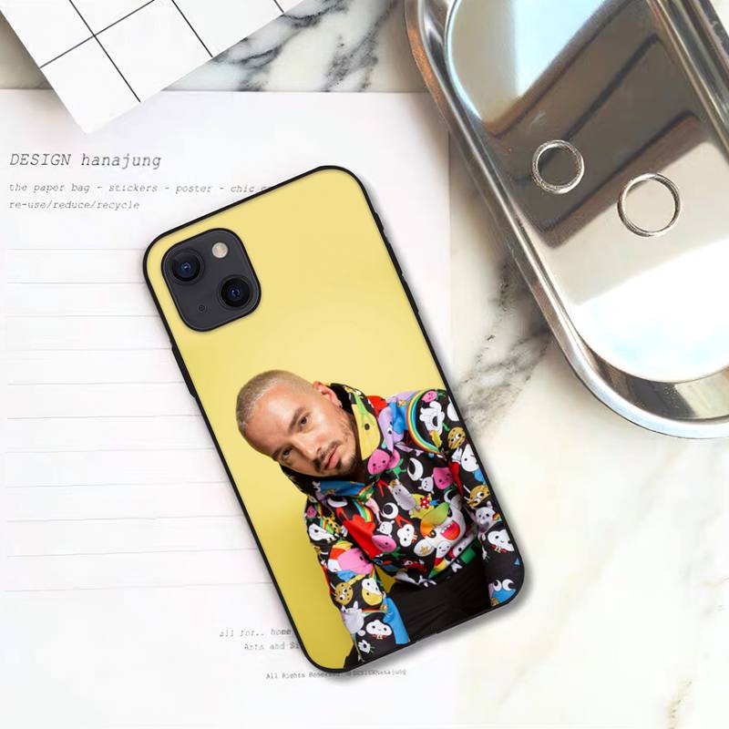 Pouzdro na telefon J Balvin Singer pro iPhone 11 12 Mini 13 14 Pro XS Max X 8 7 6s Plus 5 SE XR Shell