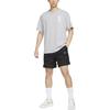 Nike T Shirts Men's Wolf Gray Crew Neck Moderate Straight Fit FQ4899-012