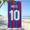 Fashion Cool Fc Art Number 10 M-M-MessiS Soft Printed Beach Towels Towel Swim Summer Holiday Vacation Bathing Pool Camp Gift