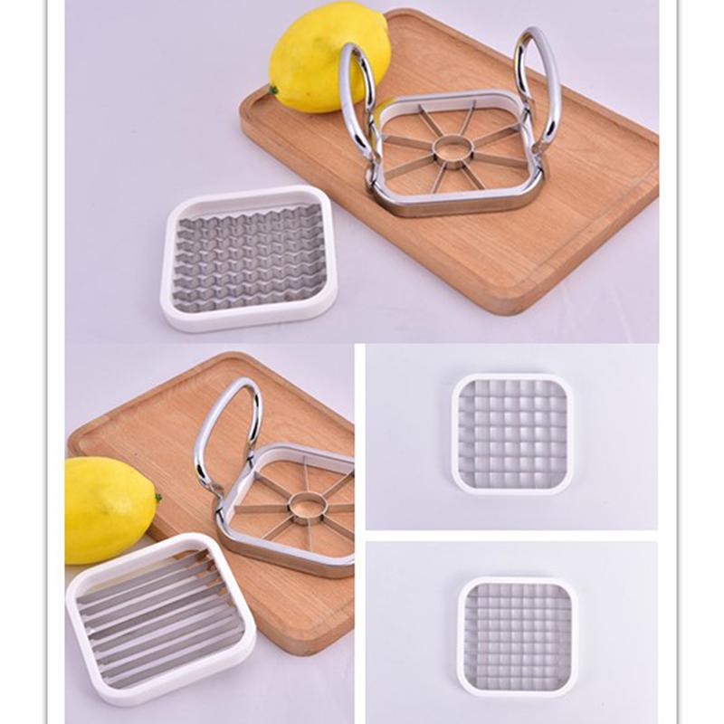 5 In 1 Stainless Steel Multifunction Vegetable Fruit Cutter Kitchen Gadgets