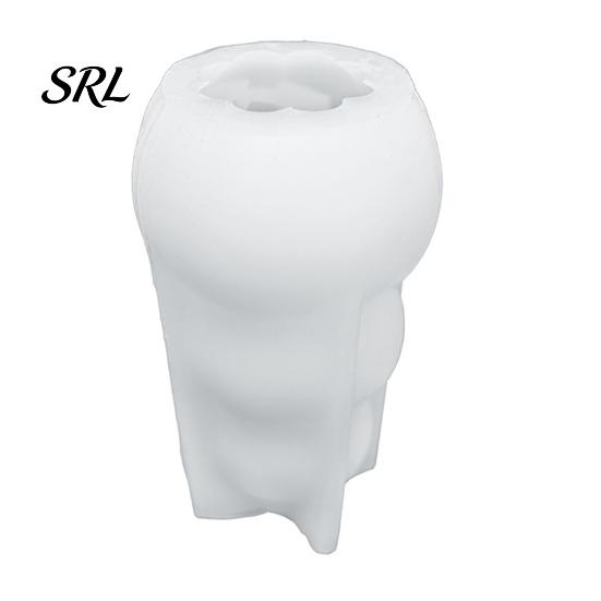 Pumpkin Resin Mold DIY Candle Silicone for Halloween, Handmade Scented Making Mold, Non-stick Crafts Casting Gypsum Cement Clay Epoxy