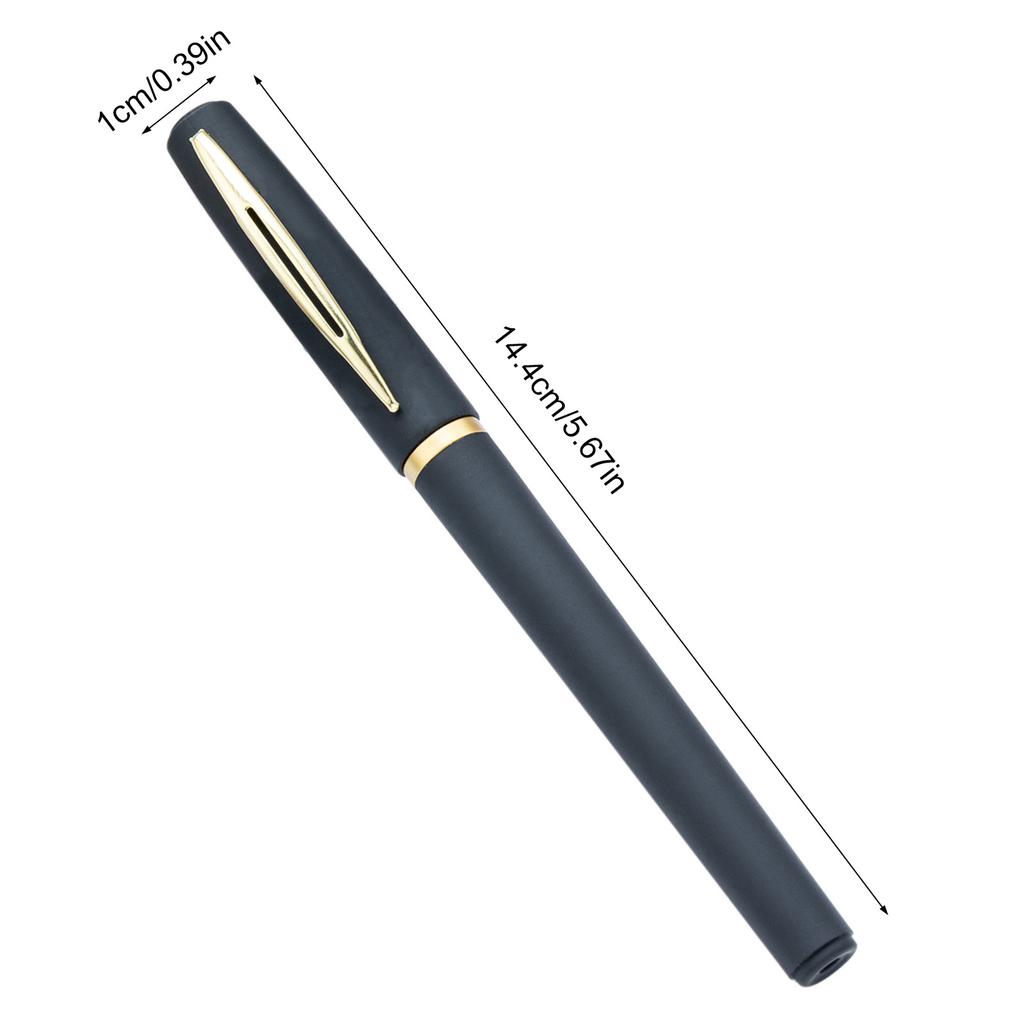 Signature Pen Rolling Ball Pen Quick-Drying Liquid Ink Pen 1mm Point Rollerball Pen Straight Gel Ink Pen for Writing