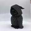 3D Printed Cape Owl Statue, Halloween Owl Prank, Ghost Owl, Perfect Home Decoration for Christmas, Indoor/outdoor Display