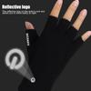USB Wiederaufladbarer Elektrischer Handwärmer Winter Skihandschuhe Outdoor Radsport Sport Fingerlose Handschuhe