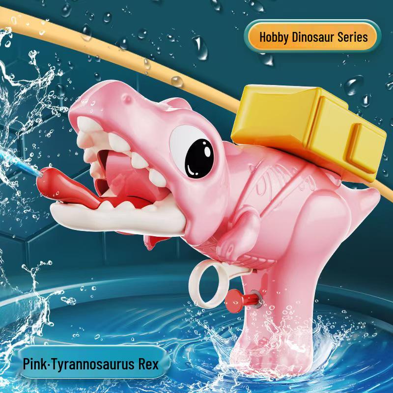 Tyrannosaurus Water Gun: Dinosaur Summer Outdoor Fun Toy for Kids