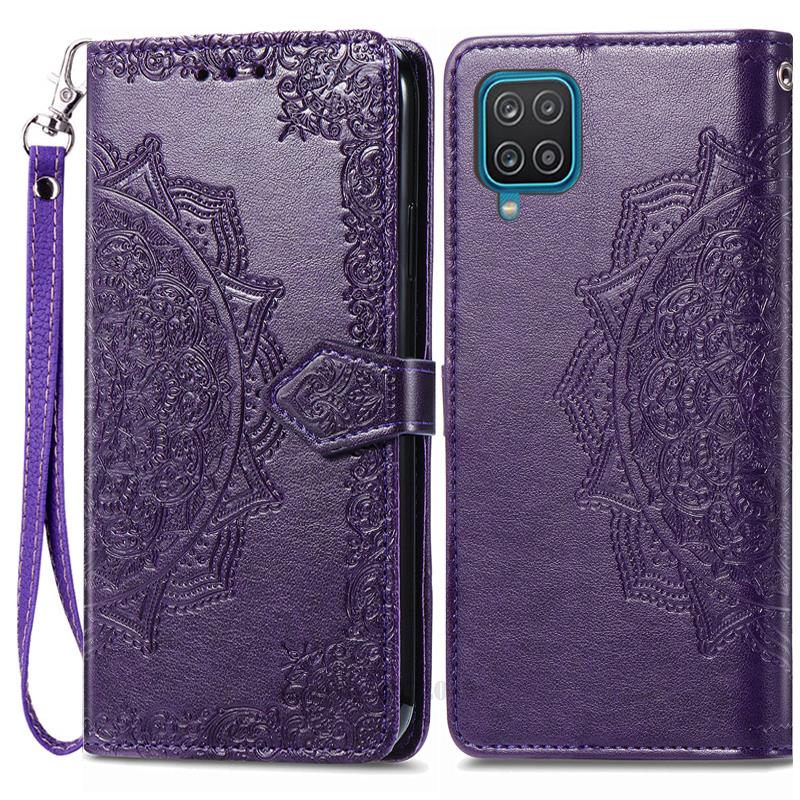 SamsungA12 Case For Samsung Galaxy A12 Wallet Leather Flip Phone Case For Samsung A12 A 12 Case Protective Cover Coque Fundas